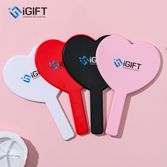 Gương cầm tay hình trái tim - in logo theo yêu cầu