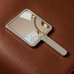 GƯƠNG CẦM TAY HÌNH VUÔNG TRÁNG GƯƠNG - IN LOGO THEO YÊU CẦU