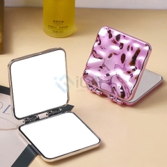 Gương bạc họa tiết gợn sóng - In logo theo yêu cầu