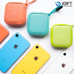 Sạc dự phòng kiêm sạc không dây MIPOW CUBE X 10000 PD 18W/Wireless Charger 10W