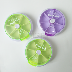 Hộp đựng thuốc - chia thuốc 7 ngày -  In ấn logo theo yêu cầu 