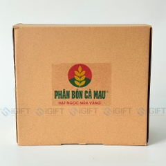 Hộp quà tặng kraft in logo theo  yêu cầu