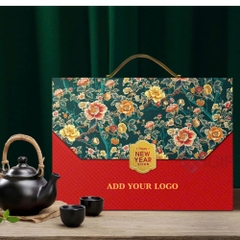 Set quà Tết sang trọng - In logo theo yêu cầu - SQ04