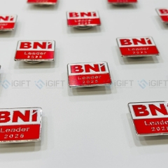 Huy hiệu cài áo logo BNI