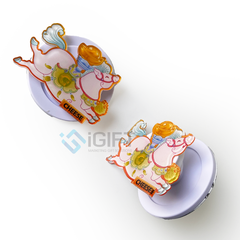 Popsocket nam châm in theo thiết kế Cheese Coffee