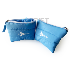 Túi phao đựng mỹ phẩm in logo - Quà tặng marketing cho brand mỹ phẩm