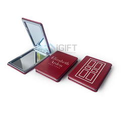 GƯƠNG GẬP BỌC DA ELIZABETH ARDEN - IN LOGO HOẠ TIẾT THEO YÊU CẦU