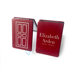 GƯƠNG GẬP BỌC DA ELIZABETH ARDEN - IN LOGO HOẠ TIẾT THEO YÊU CẦU