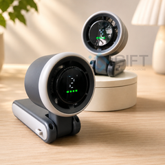 Quạt điện mini gập 180 độ- In logo theo yêu cầu -  QD03