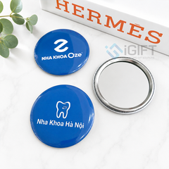 Gương tròn mini 1 mặt - In ấn theo yêu cầu 