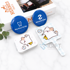 Gương tròn mini 1 mặt - In ấn theo yêu cầu 