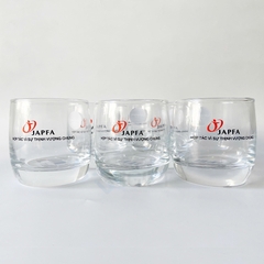 Bộ quà tặng Ly thủy tinh và Túi vải không dệt in logo