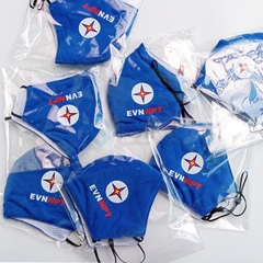 Khẩu trang quà tặng - In ấn logo EVN