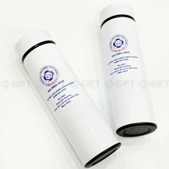 Ly Giữ Nhiệt 500ml - In Logo Trường Cao Đẳng Bách Khoa Nam Sài Gòn