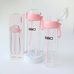 Bình Nhựa LocknLock Straw Bottle - 530ml - ABF783 - In logo theo yêu cầu