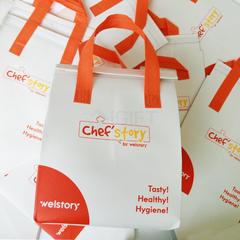 Túi giữ nhiệt thực phẩm - In logo Welstory