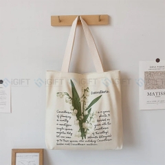 Túi tote canvas - In logo theo yêu cầu