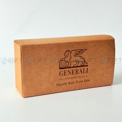 Hộp quà tặng kraft in logo theo  yêu cầu