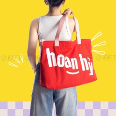 Túi tote canvas - In logo theo yêu cầu