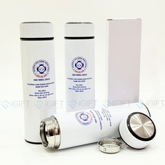 Ly Giữ Nhiệt 500ml - In Logo Trường Cao Đẳng Bách Khoa Nam Sài Gòn