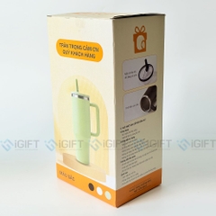 Hộp quà tặng giấy carton nắp gài - In offset theo yêu cầu