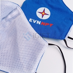 Khẩu trang quà tặng - In ấn logo EVN