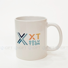Bộ quà tặng sổ lò xo, cốc sứ, túi vải canvas - In logo XT Solution 