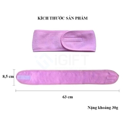 Băng đô quấn tóc - In thêu logo theo yêu cầu