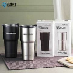 Ly Giữ Nhiệt Lock&Lock 350ml Swing Tumbler LHC4179BLK