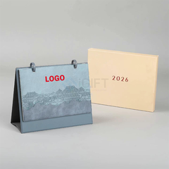 Lịch để bàn chữ A 2026 - In logo theo yêu cầu