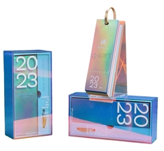 Lịch để bàn đế mica - In logo theo yêu cầu - MS12