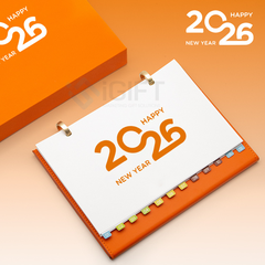 Lịch để bàn 2026 có nam châm - In logo theo yêu cầu
