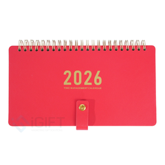 Lịch lò xo để bàn 2026 - In logo theo yêu cầu