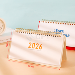 Lịch lò xo để bàn 2026 - In logo theo yêu cầu