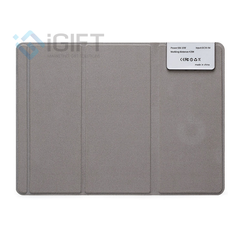 Lót Chuột Kiêm Sạc Không Dây Wireless Mouse Pad có Logo phát sáng