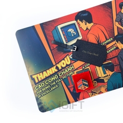 Tag da hành lý - In ép kim logo theo yêu cầu