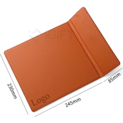 Lót chuột kiêm sạc không dây - In logo theo yêu cầu