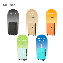 Vali Lusetti LS24130 - In logo thương hiệu theo yêu cầu