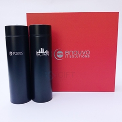 Set quà tặng bình giữ nhiệt - In logo Enouvo