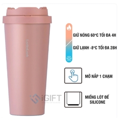 Ly Giữ Nhiệt Lock&Lock Energetic One -Touch Tumbler LHC3249 550ML - In Ấn Logo Theo Yêu Cầu