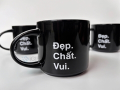 Ly sứ cao cấp - in ấn logo TAM SƠN