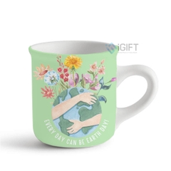 Ly sứ uống cà phê cao cấp Cafede Kona - In Logo Theo Yêu Cầu