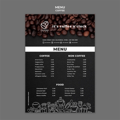 Dịch vụ thiết kế menu theo yêu cầu