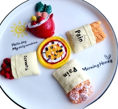 Móc khóa 3D mô phỏng thực phẩm - Sản xuất theo yêu cầu