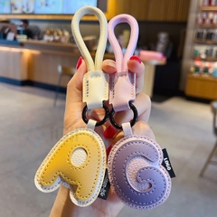 Móc khóa chữ cái tên brand - Tag logo in ấn theo yêu cầu