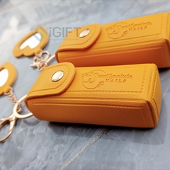 Móc khóa túi đựng son - In logo theo yêu cầu 