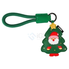 Móc khóa giáng sinh - Tag logo in ấn theo yêu cầu