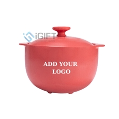 Nồi sứ dưỡng sinh Vesta - Minh Long HealthyCook - In Logo Theo Yêu Cầu