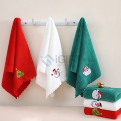 Khăn mặt in logo theo yêu cầu – Quà tặng Giáng Sinh