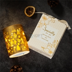 Ly đựng nến thơm có đèn Led – In logo theo yêu cầu